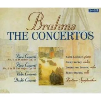 Hudba 2CD Brahms / Berliner Symphoniker / Eduar: Concertos 2006