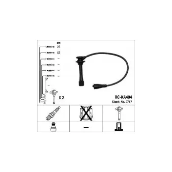 Zapalovací kabel Sada kabelů pro zapalování NGK RC-KA404 - KIA