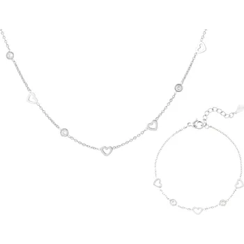 Souprava šperků Sada šperků TRINITY Silver Ag 925/1000