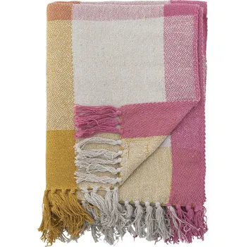 Přehoz na lůžko Bloomingville Přehoz z recyklované bavlny Hadley 130 × 160 cm