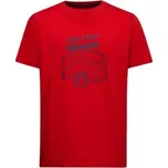 La Sportiva VAN T-SHIRT Kids Mountain Red/Night Sky červená 130