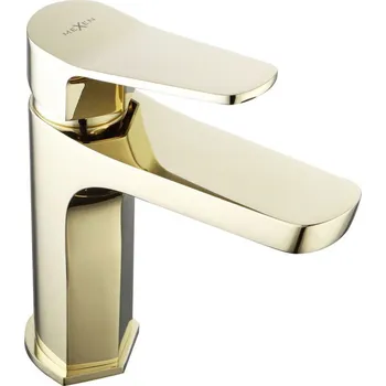 Vodovodní baterie Mexen LERMA, umyvadlová baterie, Zlatá,74300-50