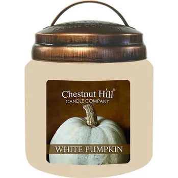 Svíčka Chestnut Hill Candle Company Svíčka 0,5 Kg WHITE PUMPKIN, aromatická, ve skleněné dóze, 2 knoty|Chestnut Hill