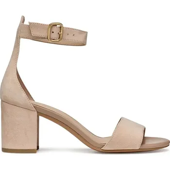 Dámské sandále Semišové sandály Geox D VIRNILISA 65 S D55YZA.00021.C8156 béžová 02X, EUR 40