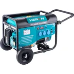 HERON elektrocentrála benzínová 13HP/5,5kW, pro svařování, podvozek