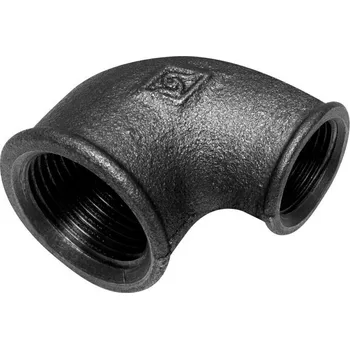 Vodovodní potrubí Černé koleno redukované 2" x 3/4" 90° FF SVSFC090234