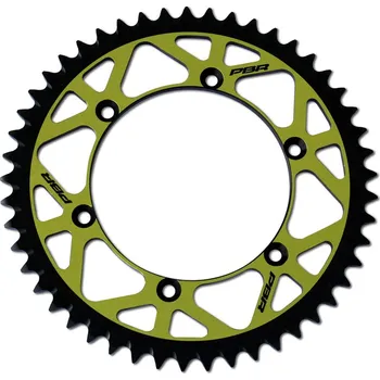 Nářadí na motocykly PBR Twin Color Aluminium Ultra-Light Self-Cleaning Hard Anodized zadní kolo 808 - 520 808 53 TC8