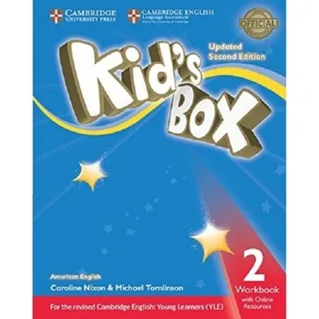 Cizí jazyk Kid's Box Level 2 Workbook with Online Resources American English - Nixon, Caroline a Tomlinson, Michael