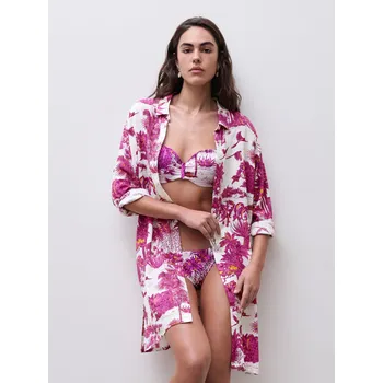 Dámské plavky Tunika CHANTELLE (14YJ0-01), Velikost S, Barva bílá