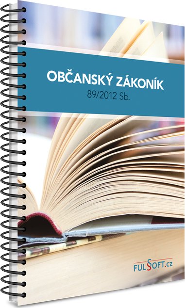 Občanský zákoník 89/2012 Sb. v tištěné podobě - Verlag Dashöfer