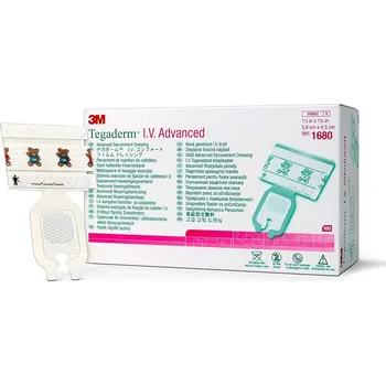 Náplast 3M Tegaderm I.V. Advanced, pro děti, fixace katétrů, 8,5 x 8,8 cm