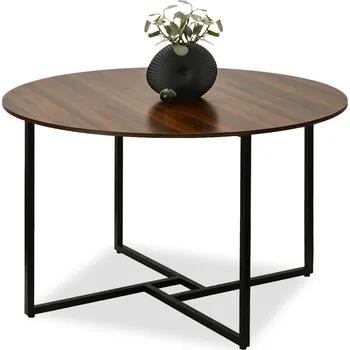 Jídelní stůl Mebel Partner Bird (ořech + černá)