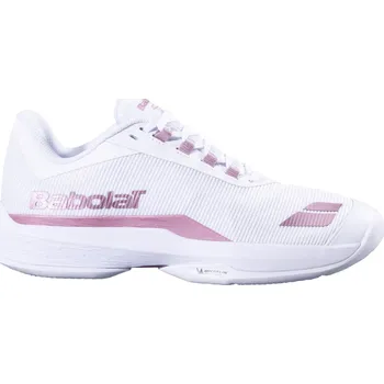 Dámská tenisová obuv Dámská tenisová obuv Babolat Jet Tere 2 Clay Women White/Gold Pink EUR 40
