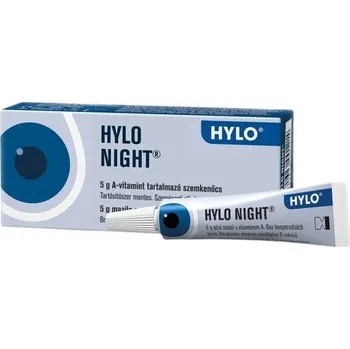 Oční kapky Hylo Night oční mast s vitamínem A 5g