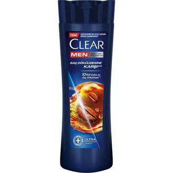 Šampon CLEAR Men Šampon proti lupům s kávovými zrny 350 ml