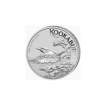 1oz investiční stříbrná mince Kookaburra 2026 BU