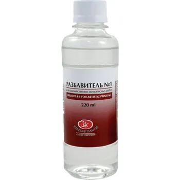 Výtvarná barva Nevskaya Palitra Ředidlo olejových barev 220 ml