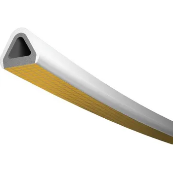 Těsnění do okna a dveří Těsnění TLT do oken a dveří, profil D, 14 x 12mm, 2 x 20m, černé