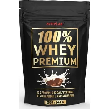 Protein 100% Whey Premium - ActivLab čokoláda 2000 g