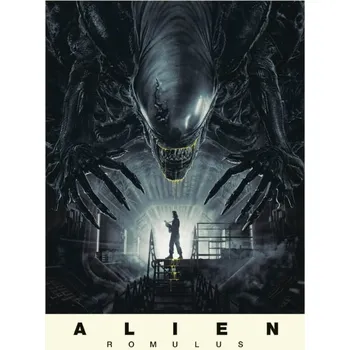 Blu-ray film Vetřelec: Romulus (4K UHD + BLU-RAY) - STEELBOOK (motiv Mark Ferguson)