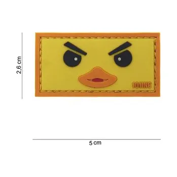 Nášivka Gumová nášivka 101 Inc Duckface - žlutá