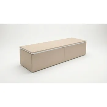 Koupelnový nábytek Koupelnová skříňka s krycí deskou SAT Feel 160x30x46 cm pískově béžová mat SATFEEL2160BE - SATFEEL2160BE