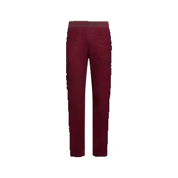 Pánské oblečení La Sportiva ROOTS PANTS Men Redwood/Mountain Red červená M