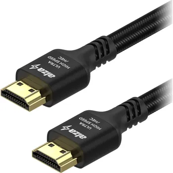 Kabel AlzaPower AluCore Premium HDMI 2.1 High Speed 8K 1.5m černý