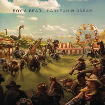 Hudba Boy & Bear - Harlequin Dream (10th Anniversary) (Limited Edition) (Transparent Blue Vinyl) (LP)