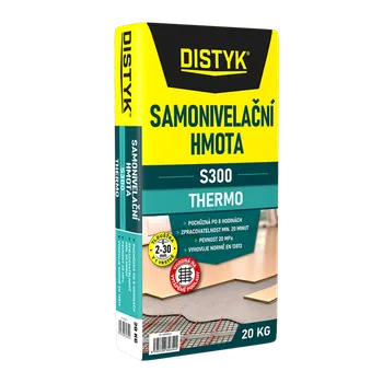 Stavební pojivo Samonivelační hmota na podlahy S300 DISTYK Line 20 kg pytel šedá