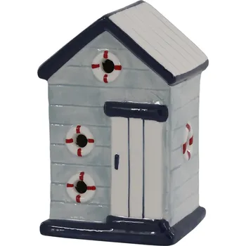 Chic Antique Dekorativní domeček Beachhouse Blue Sky/White