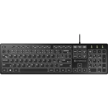 Klávesnice Eternico  AET-KD2001CSBW CZ/SK černá