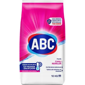 Prací prostředek ABC Barevný prací prášek 10 kg