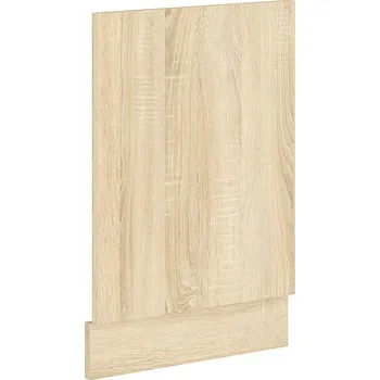Kuchyňská linka Nábytek PEGAS s.r.o. Dvířka na myčku s panelem SARA - ZM 570x446, Dub Sonoma