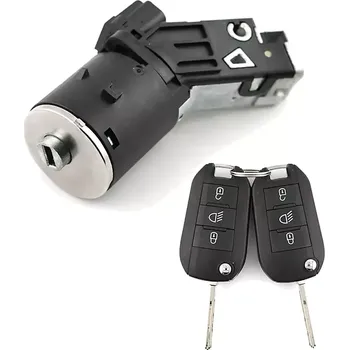 Autozámek Zámek řízení Citroen Peugeot 9673257480 se spínací skříňkou