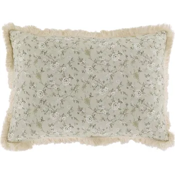 Povlak na polštářek Chic Antique Povlak na polštář Aix Fringes/Flower Pattern 35 × 50 cm