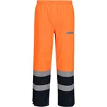 PORTWEST Kalhoty FR410 Bizflame Rain+ Hi-Vis Light Arc do pasu, reflexní POR-FR410ONRXL XL Oranžová/navy