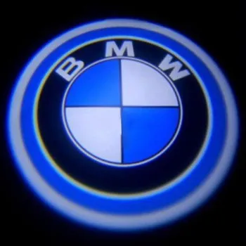 Logo projektor Uvítací svítící LED logo projektor do dveří, 12V, sada 2 ks Značka: BMW
