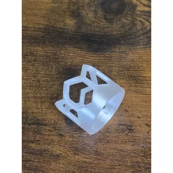 Mechová opora 3D - korunka průhledná