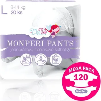 Dětské zboží MonPeri Pants Mega Pack vel. L (120 ks)