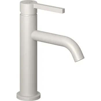 Vodovodní baterie Kludi Nova Fonte - Umyvadlová baterie s výpustí Push-Open, matná světle šedá 20288O215