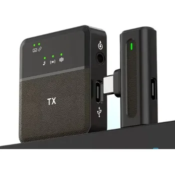 Mikrofon Mini bezdrátový klopový mikrofon, Android USB-C, SX8