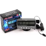 Teploměr, hodiny, budík, voltmetr do auta VST 7045V