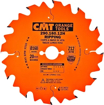 Pilový kotouč CMT Orange C29016012H 160 x 20 x 2,2 mm 12 zubů