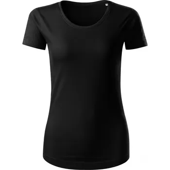 Dámské tričko MALFINI Dámské lehce vypasované tričko Malfini z organické bavlny 160 g/m Barva: Černá, Velikost: M