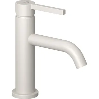 Vodovodní baterie Kludi Nova Fonte - Umyvadlová baterie s výpustí Push-Open, matná světle šedá 20266O215