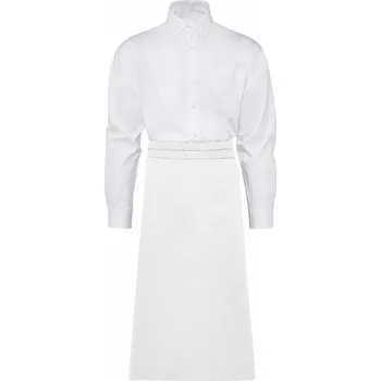 Kuchyňská zástěra SG Accessories - BISTRO Bistro pasová zástěra ze směsového materiálu 100 × 78 cm Barva: Bílá