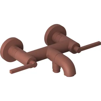 Vodovodní baterie Kludi Nova Fonte - Vanová baterie, matná cihlová 20540O515