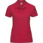 Dámská polokošile Russell Ultimate s rozparky 215 g/m Barva: červená klasická, Velikost: L