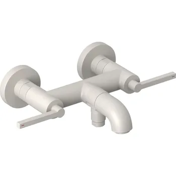 Vodovodní baterie Kludi Nova Fonte - Vanová baterie, matná světle šedá 20540O215